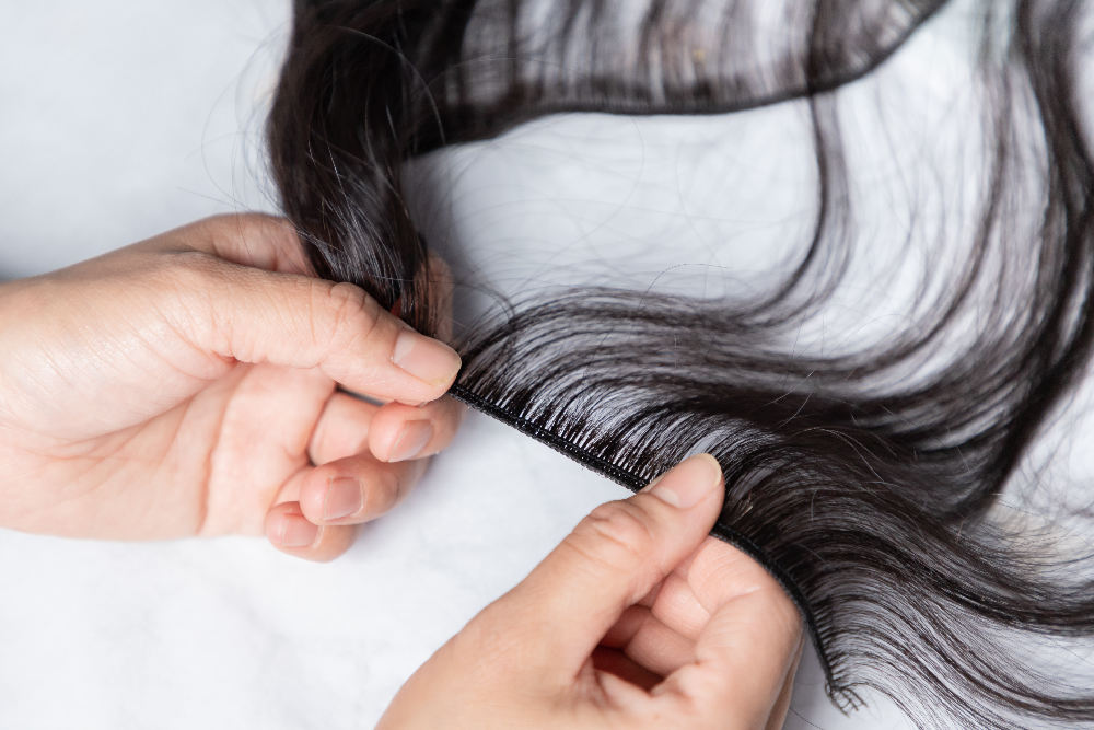 Full human hair product inspection